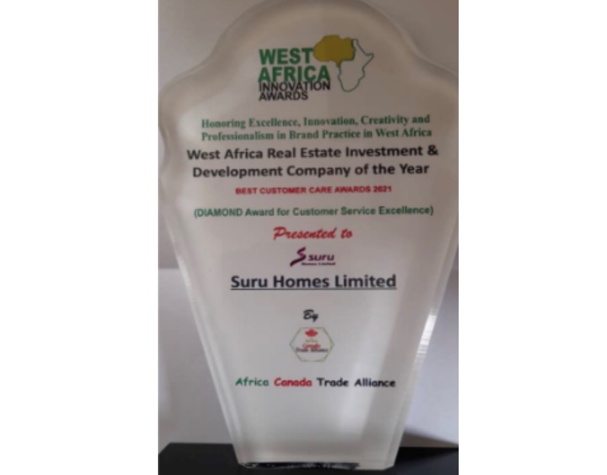 Suru Homes conferred with Diamond Award for Customer Service Excellence